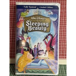 Sleeping Beauty VHS Disney Masterpiece Fully Restored Limited Edition THX